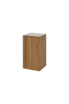 N 2 - 4D kancelářská skříň, 1-dveřová, levá, 750x400x400, ořech světlý